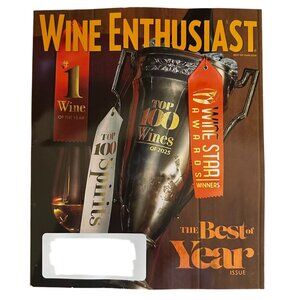 Wine Enthusiast Magazine Best of Year 2025 Wine Star Awards Top 100 Spirits